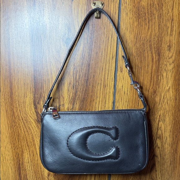 Coach Handbags - Coach Nolita 19 Black Leather Shoulder Bag